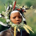 非洲部落的时装
