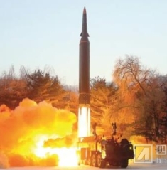 朝鲜成功进行导弹机动战斗部分离制导试验