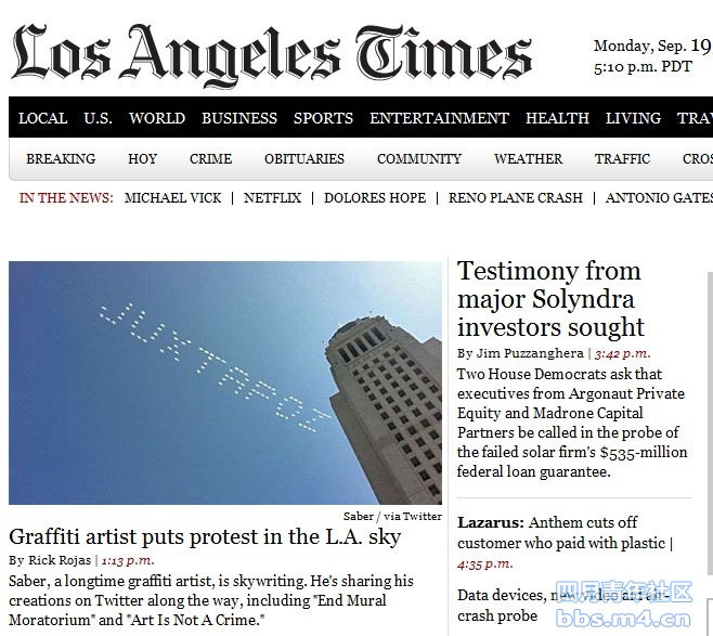 Graffiti artist puts protest in the L.A. sky.jpg