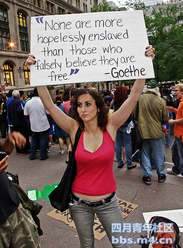 "None are more hopelessly enslaved than those who falsely believe they are free" - Goethe ...