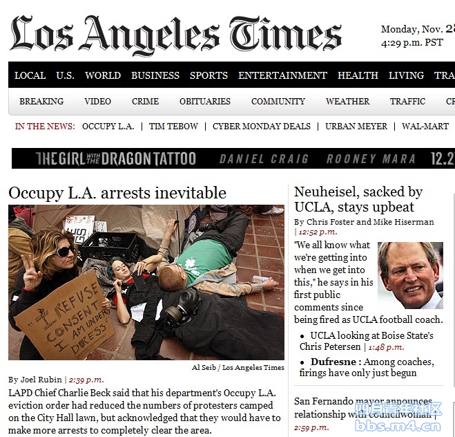 Occupy L.A. arrests inevitable.jpg