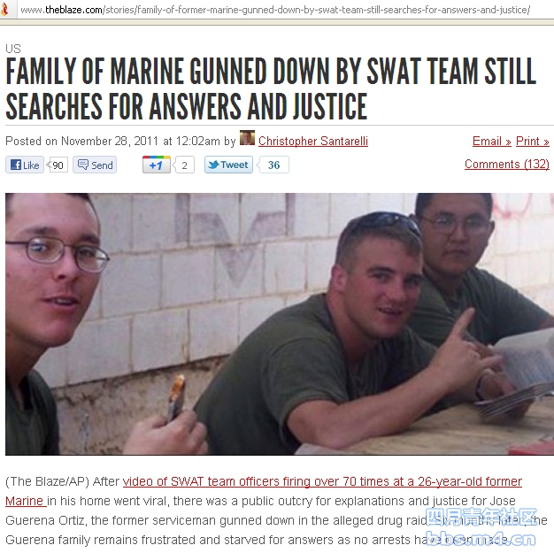 Marine Gunned Down by SWAT Team_The_Blaze_2011_Nov_28_01.jpg