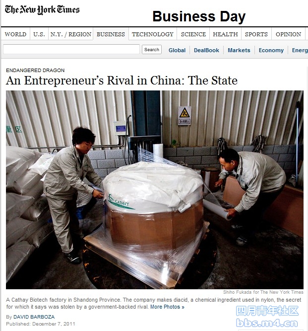 An Entrepreneur’s Rival in China The State.jpg