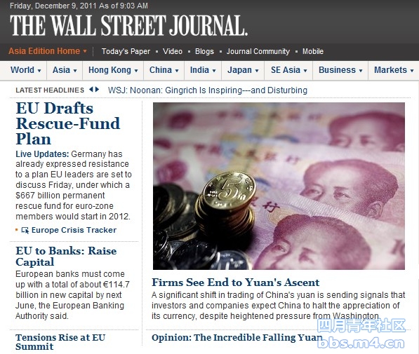 Firms See End to Yuan\'s Ascent.jpg