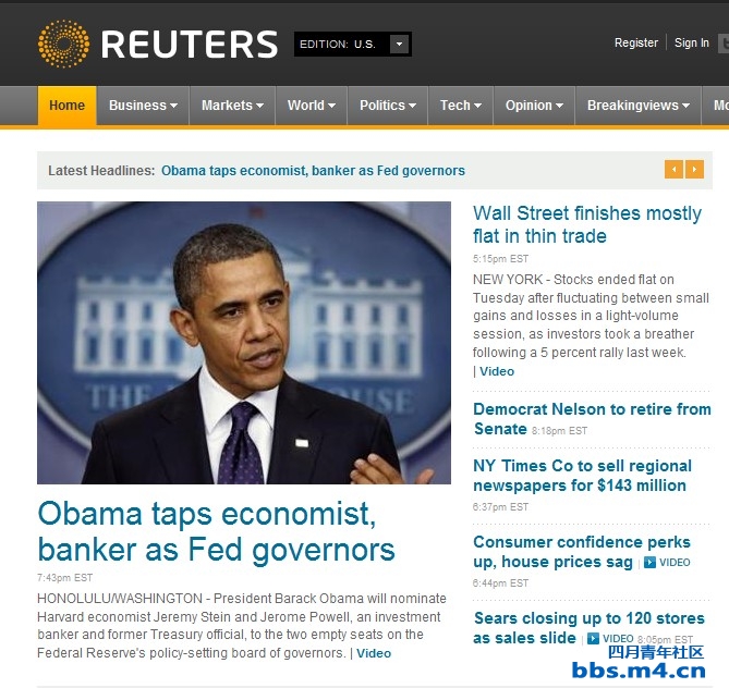 Obama taps economist, banker as Fed governors.jpg