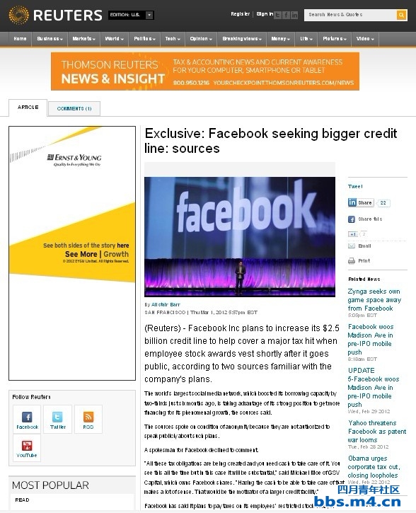 Facebook在寻求跟高的信贷额度.jpg