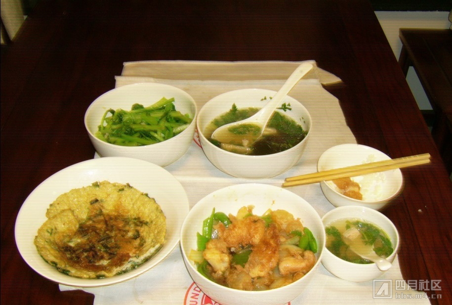 中秋节晚餐
