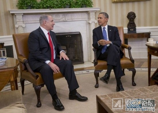 美国总统奥巴马会见以色列总理内塔尼亚胡.jpg