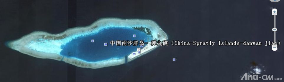 弹丸礁 整个南沙中国人的标注都不多.JPG