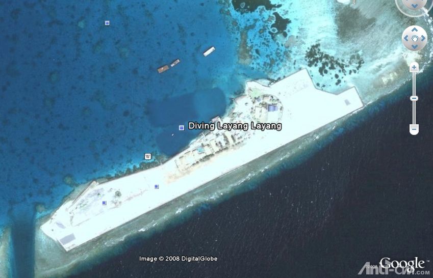 弹丸礁 马来西亚占据称拉央拉央岛经营成了潜水圣地.JPG