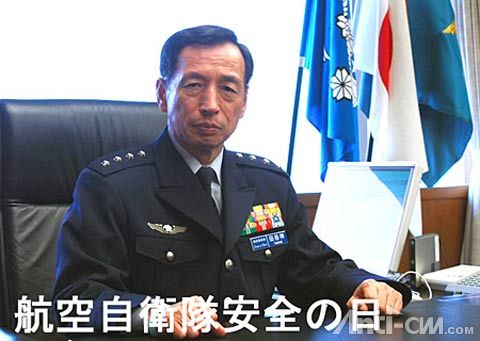 被撤职的日本防卫省航空幕僚长田母神俊雄