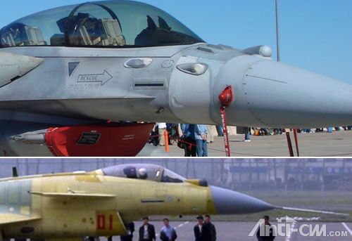 “J-10B”与F-16进气道对比.jpg
