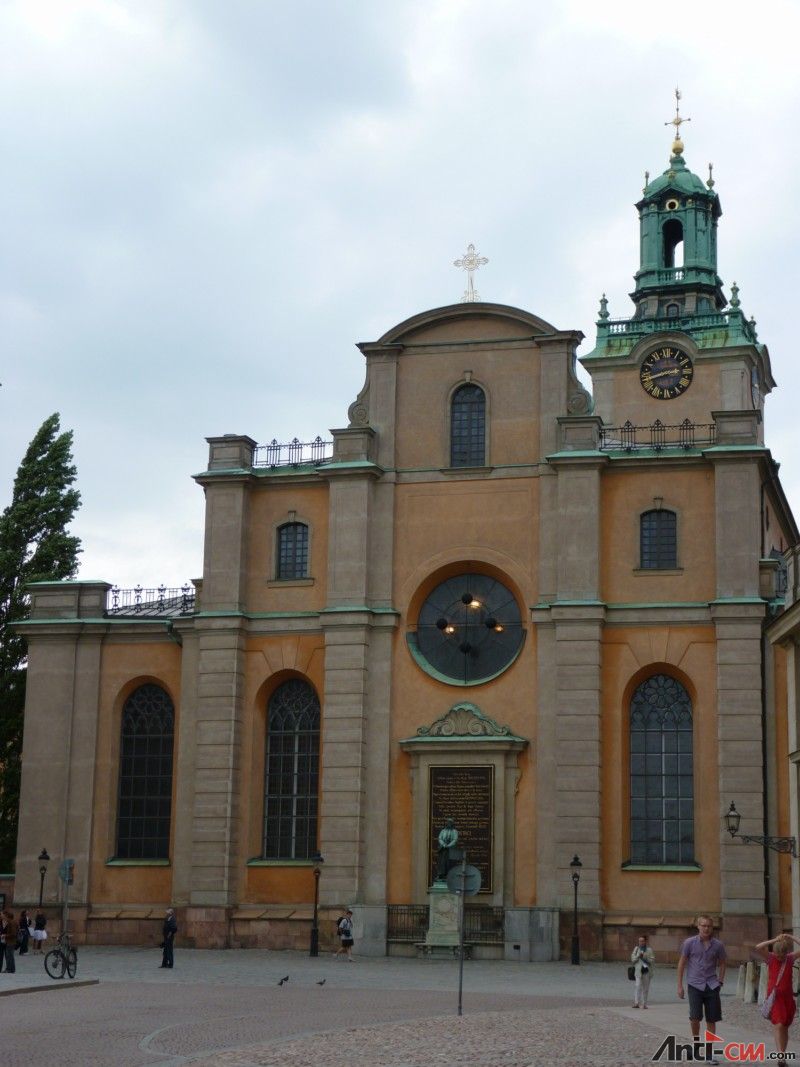 斯德哥尔摩皇家教堂，今年的皇家婚礼就是在这里举行的